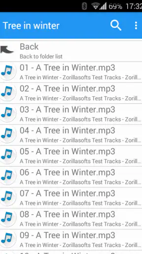 Music Folder Player Full screenshot