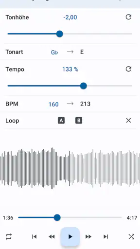 Music Speed ​​Changer screenshot