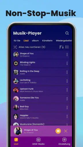 Musik Player 2026: MP3 Lieder screenshot