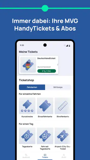 MVGO: Mobilitäts-App München screenshot