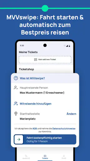 MVGO: Mobilitäts-App München screenshot