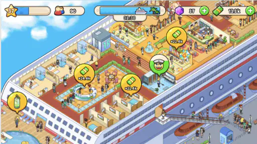 My Cruise: Idle Schiff Tycoon screenshot