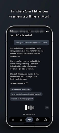 myAudi screenshot