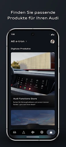 myAudi screenshot