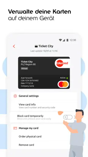 Edenred screenshot