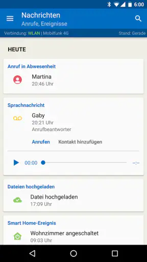 MyFRITZ!App screenshot
