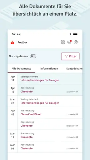MySantander Banking screenshot