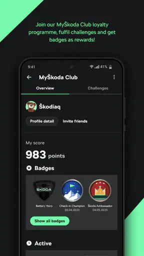MyŠkoda screenshot