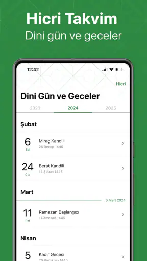 Namaz Vakitleri: Alarm & Kıble screenshot