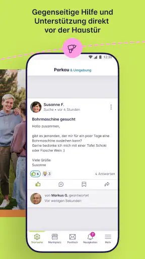 nebenan.de: Nachbarschaft App screenshot