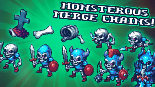 NecroMerger - Idle Merge Game screenshot