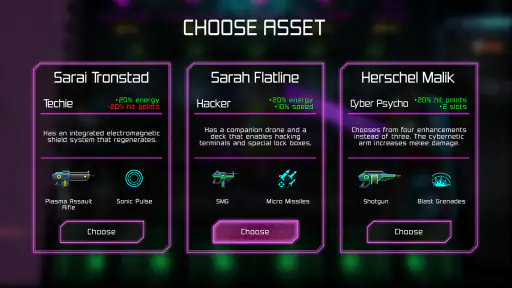 Neon Chrome screenshot