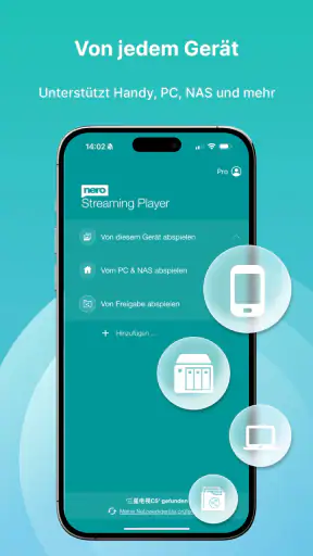 Nero Streaming Player Pro screenshot