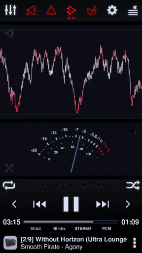 Neutron Music Player screenshot