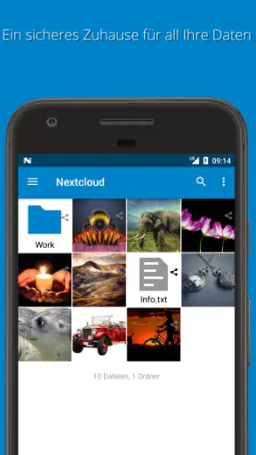 Nextcloud screenshot