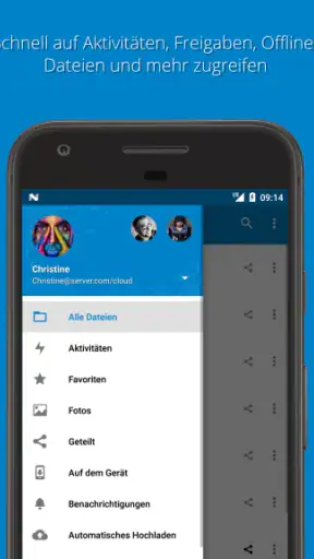 Nextcloud screenshot