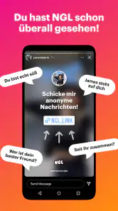 NGL - anonyme q&a screenshot