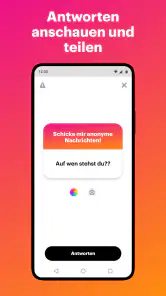 NGL - anonyme q&a screenshot