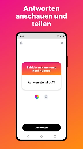 NGL - anonyme q&a screenshot