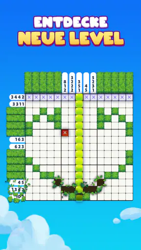 Nonogram Crossing Logic Puzzle screenshot