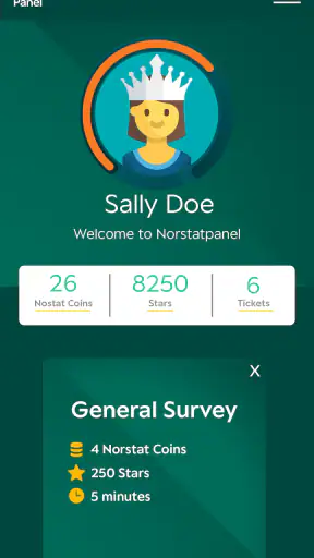Norstatpanel screenshot