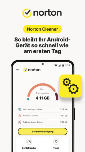 Norton Cleaner – Junk löschen screenshot