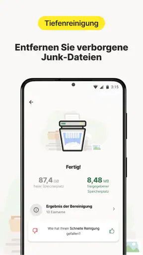 Norton Cleaner – Junk löschen screenshot