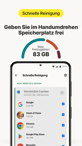 Norton Cleaner – Junk löschen screenshot
