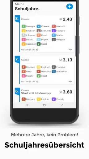 Notenapp - Schulplaner digital screenshot