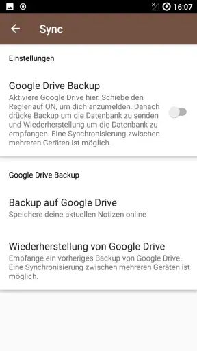 Notizen App Deutsch screenshot