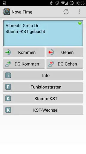 NovaTime Terminal screenshot