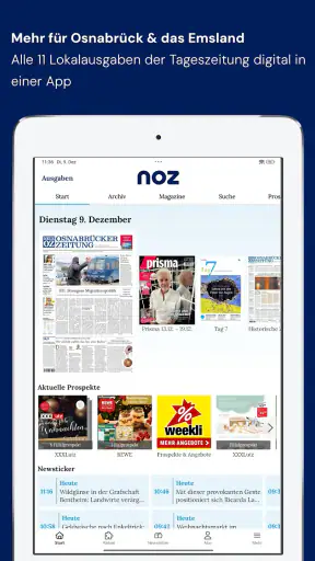 noz E-Paper App screenshot