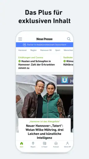 NP - Nachrichten und Podcast screenshot