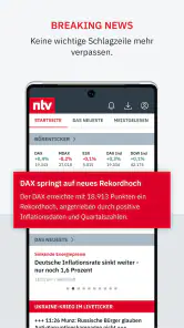 ntv Nachrichten screenshot