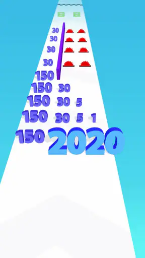 Numbers Run Merge Challenge screenshot