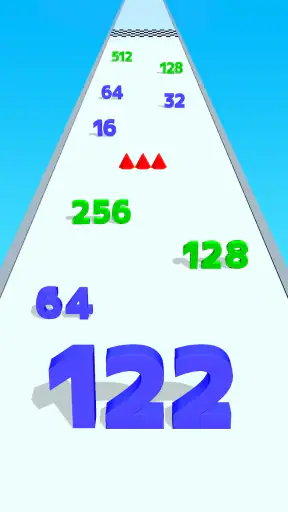Numbers Run Merge Challenge screenshot