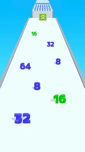 Numbers Run Merge Challenge screenshot