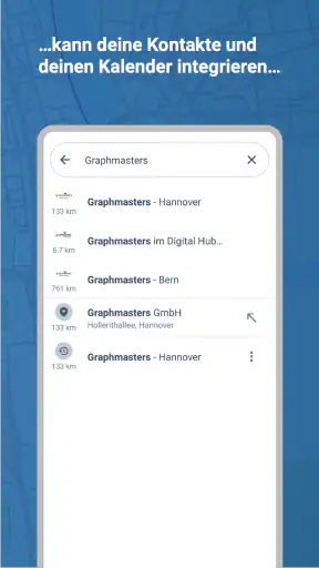 NUNAV Navigation screenshot