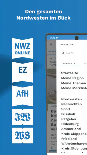 NWZonline - Nachrichten screenshot