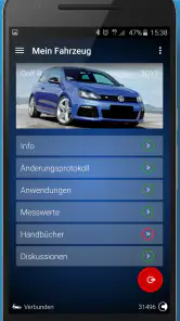 OBDeleven VAG Autodiagnose screenshot