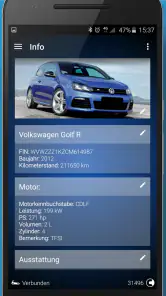 OBDeleven VAG Autodiagnose screenshot