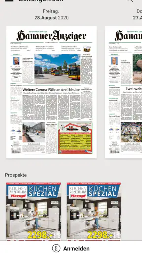 Offenbach-Post E-Paper screenshot