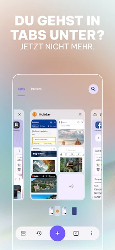 Opera-Browser mit KI screenshot