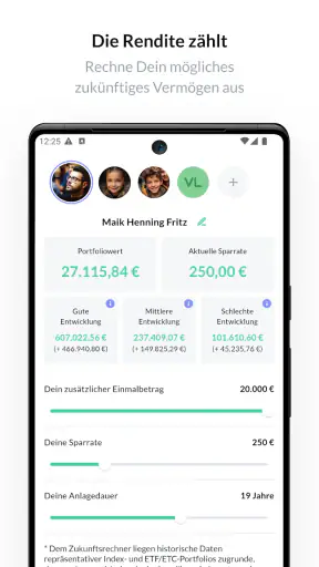 Oskar - Dein ETF Sparplan screenshot