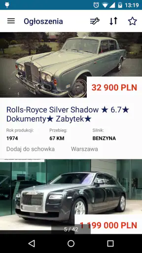 Otomoto – Sprzedaż Samochodów screenshot
