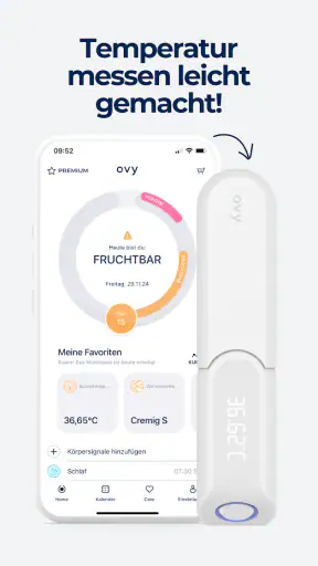 Ovy App Verhütung Kinderwunsch screenshot