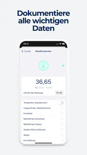 Ovy App Verhütung Kinderwunsch screenshot