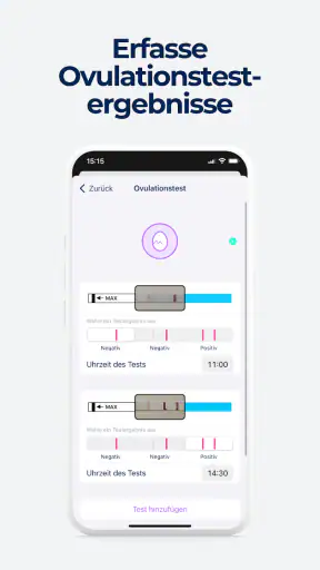 Ovy App Verhütung Kinderwunsch screenshot