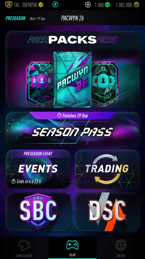 Pacwyn 26 Draft & Pack Opener screenshot