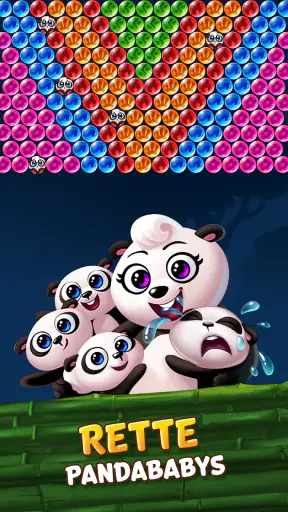 Panda Pop! Tolles Bubble-Spiel screenshot